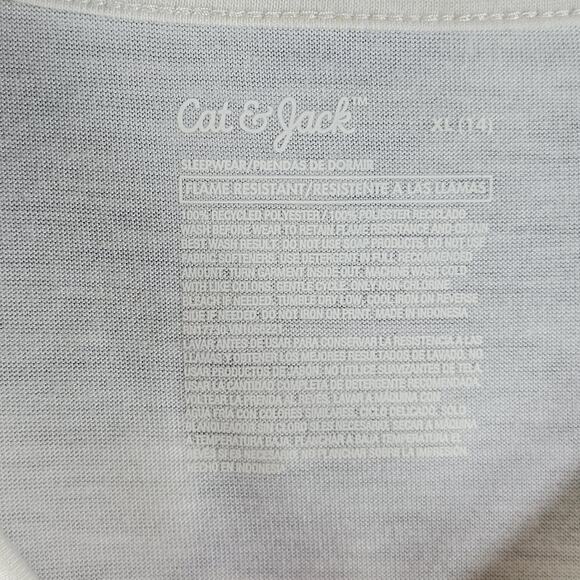 Cat & Jack Kids "Dance the Day Away" Print Pajama Set, Black/White, Sz XL, NWT - Picture 5 of 6